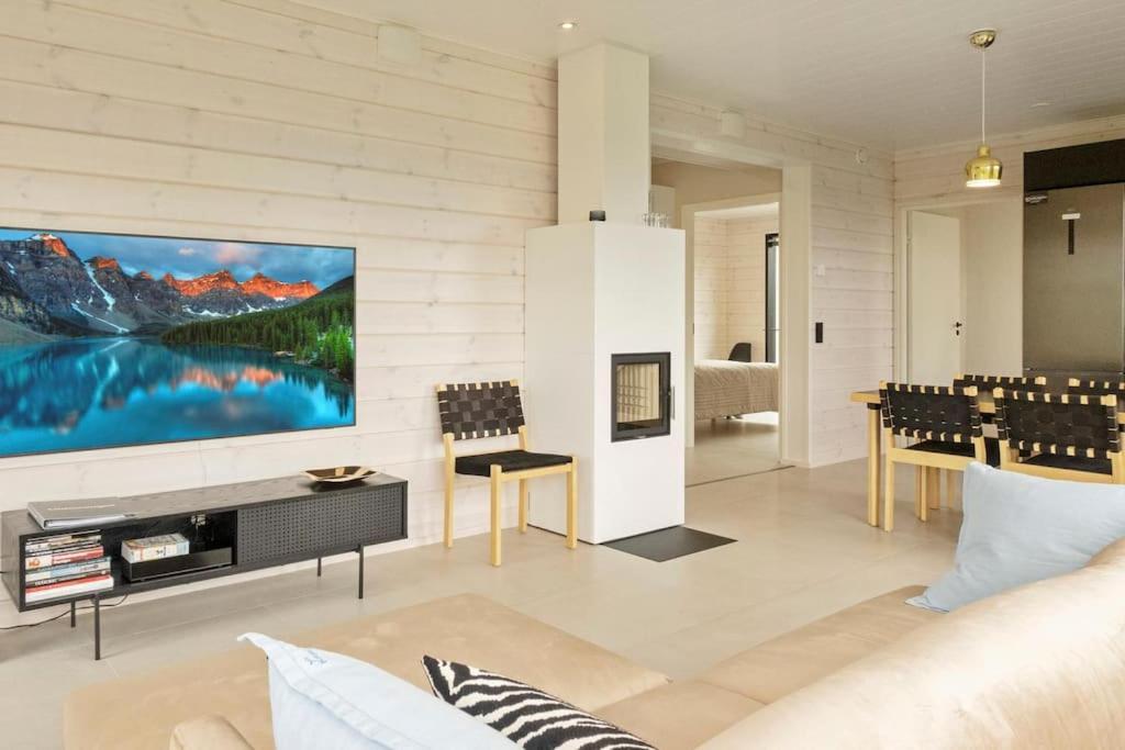 Villa Horihane - Modern Villa With Panoramic View Ивало Экстерьер фото